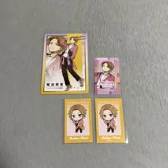 暗殺教室 スイパラ 磯貝悠馬 前原陽斗 チェキ ポストカード コースター