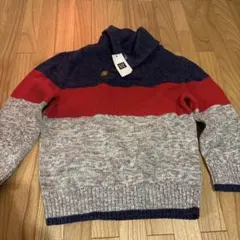 babyGap セーター 100cm 3歳用 ネイビー/レッド