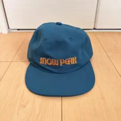 雪峰祭限定 Snow Peak キャップ ブルー