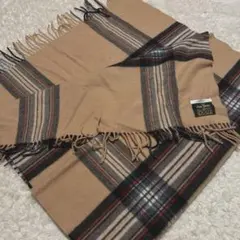 Glen Prince タータンチェック　ストール　マフラー　ラムウール　大判