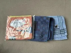 タオルハンカチ 3枚セット　内一枚JAL限定新品