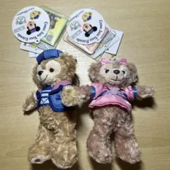 ダッフィー　カムジョインユアフレンズ　ぬいぐるみバッジ☆新品☆