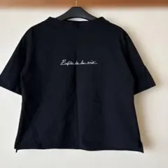 エテルノヴェレッツァ　ハイネック　Tシャツ　黒のサムネイル