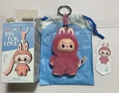 ラブブ LABUBU PIN FOR LOVE イニシャルアルファベット　Q