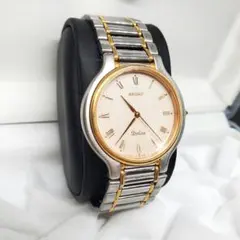 稼働品 SEIKO Dolce セイコー ドルチェ コンビカラー　ローマ数字