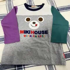 未使用タグなしMIKI HOUSE 長袖Tシャツ 80サイズ