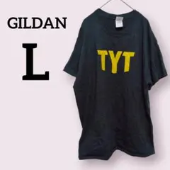 GILDAN【L】ギルダン TYT プリント ブラック 半袖Tシャツ