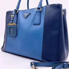 美品✨ PRADA プラダ ガレリア トートバッグ ショルダーバッグ レザー
