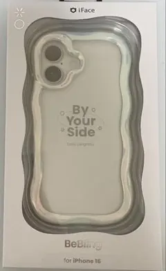 iFace BeBling iPhone 16用ケース　ホワイトオーロラ
