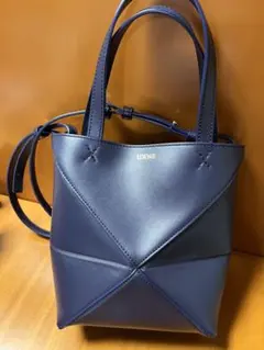 LOEWE パズルバッグ スモール ネイビーのサムネイル
