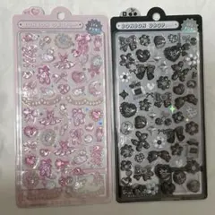 ボンボンドロップシール　がーりー　ぶらっく　2枚セット　正規品　未開封品