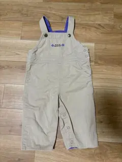 最終値下げ✨️《a.v.v 》80cm ベビーサロペットオーバーオールベージュ