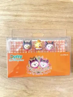 最終価格　未使用3本　ディズニーシーランチピック　ハロウィン　ダッフィ