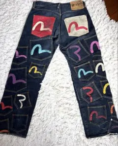 サイズ32 メニーポケット 2000 紅白耳 極美品 エヴィス エビス サイズ32 メニーポケット 2000 紅白耳 極美品 エヴィス エビス