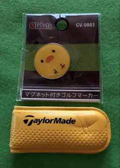 Tabata ゴルフマーカー ヒヨコ マグネット式のサムネイル