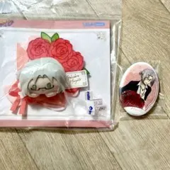 家庭教師ヒットマンREBORN ぬいぐるみバッジ 獄寺隼人　花束の約束　中国限定