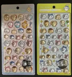 正規品　ちいかわ ボンボンドロップシール 第2弾 2種セット ポーズ ニコニコ