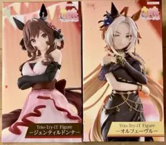 ラウンドワン限定フィギュアセット オルフェーヴル・ジェンティルドンナ