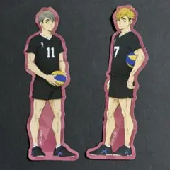 【バラ売り◎】ハイキュー　ダイカットステッカー　宮侑　宮治　2点