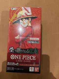 ワンピースカードゲーム 【受け継がれる意思】box テープカット - メルカリ