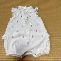 ラルフローレン　ロンパース　　12M 80