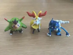 【激レア】ポケモン モンコレ フィギュア 3体セット テールナー他 XY 御三家