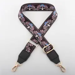 柄入りデザインのショルダーベルト／ショルダーストラップ 肩紐 単品 調整可能