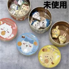 ☆ちいかわ☆風月堂空き缶　ラバー　アクリルキーホルダー　ガチャ　マスコット