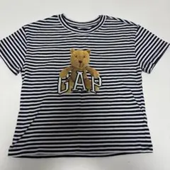 GAP ストライプ くまTシャツ 5歳用のサムネイル