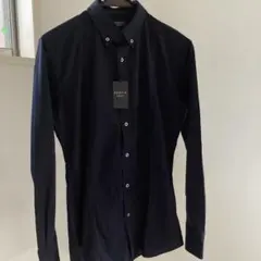 EPOCA UOMO ネイビー 長袖シャツ (未使用) エポカウヲモ