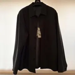 ユニクロ 感動シャツジャケット ウールライク 未着用