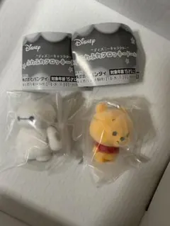 ディズニーキャラクター　ふわふわフロッキードール　ベイマックス　プーさん　②