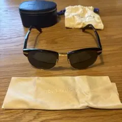 LOUIS VUITTON サングラス ブラック ゴールド