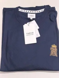 タケオキクチTAKEO KIKUCHI クルーネックカットソー長袖Tシャツ