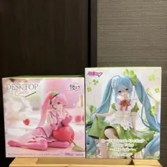 初音ミク フィギュアFlower Fairy クローバー　桜ミク さくらんぼ