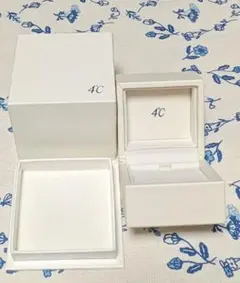 4°C ジュエリーケース ボックス ネックレス リング指輪用