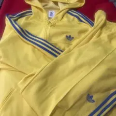激レアadidas 特注色ジャージ上下セット　セットアップ