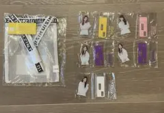 NiziU 一番くじ　アクリルスタンド5個セット　メッシュバッグ付き