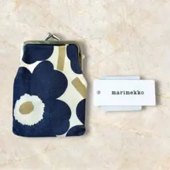 Mini Unikko marimekko がま口ポーチ