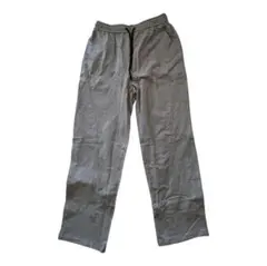 グレー ジョガーパンツ スウェットパンツ M ウエストゴム 紐付き ルームウェア