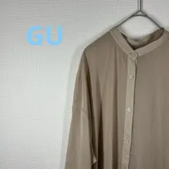 [ジーユー]ロングワンピース／ロングカーディガン/シアー素材/羽織/UV対策