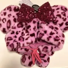 ディズニー ヒョウ柄 レオパード ファンキャップ ピンク