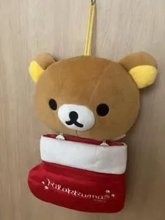リラックマ　クリスマスブーツ　くつした ぬいぐるみのサムネイル