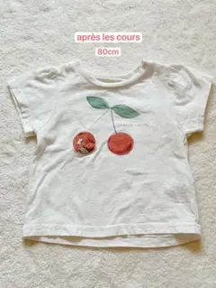 アプレレクール 半袖Tシャツ 80cm さくらんぼ チェリー 女の子のサムネイル