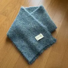 ベイフロー　マフラー　ブルーグリーン