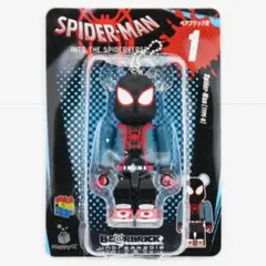①マイルスモラレス スパイダーマン スパイダーバース ベアブリック賞