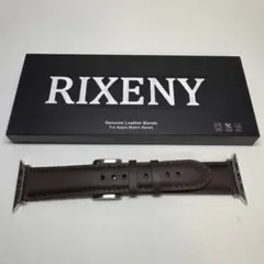 Apple Watch 本革　ベルト　ダークブラウン