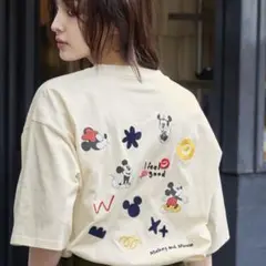 新品タグ付き Disney ミッキーマウス オーバーサイズTシャツ ユニセックス