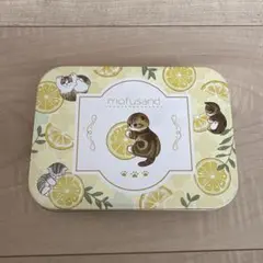 モフサンド　メモ帳缶　メモ帳