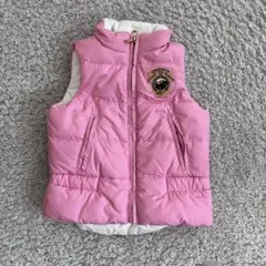 キッズ　ラルフローレン　ダウンベスト　リバーシブル